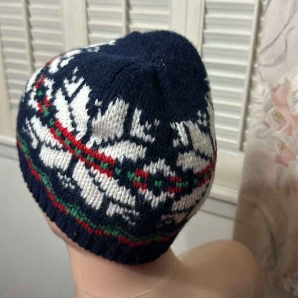 330. 100 % lambswool Abercrombie & Fitch new with tags knit beanie cap unisex - Picture 4 of 6